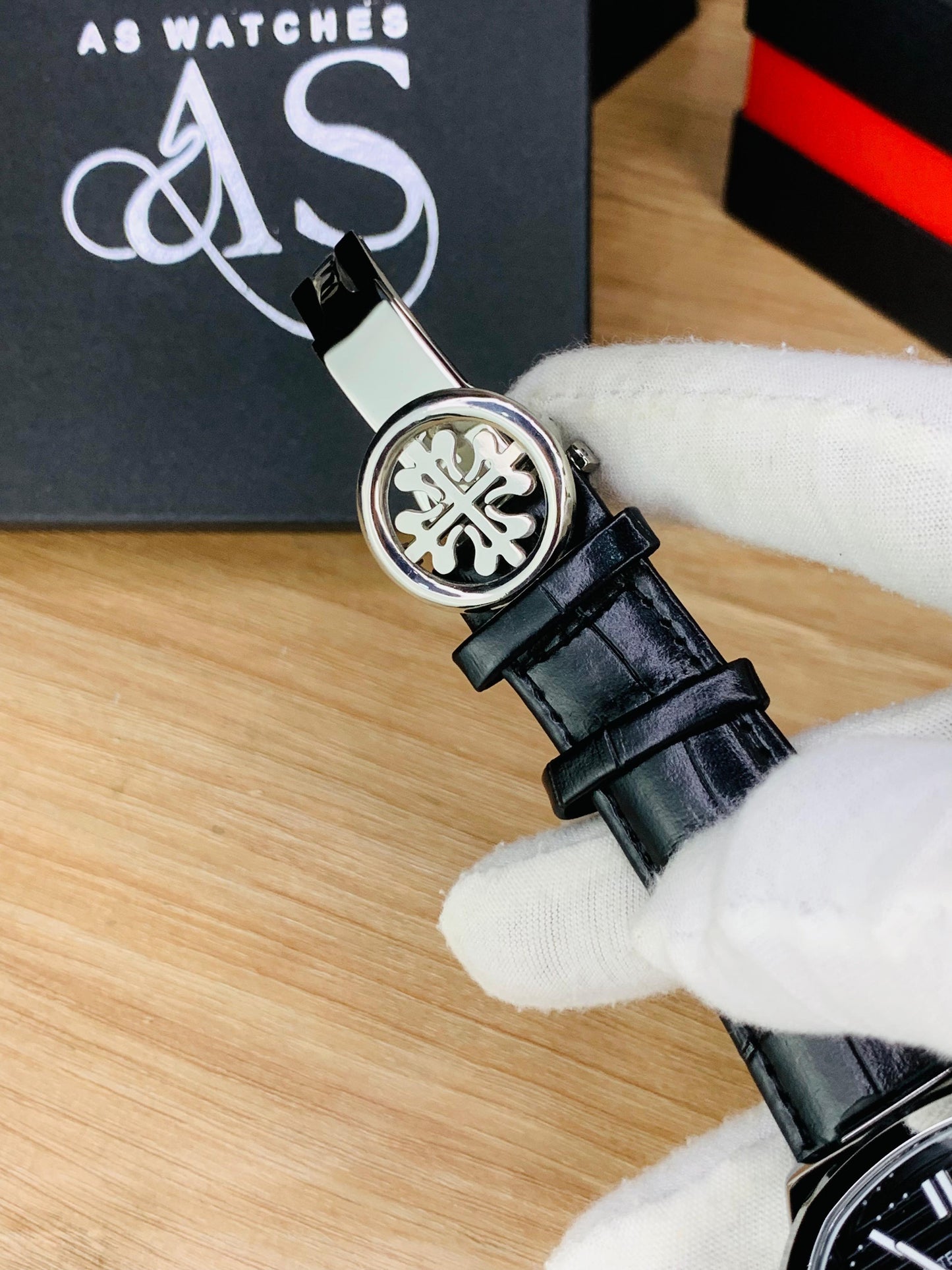 PP Leather Strap (Black)