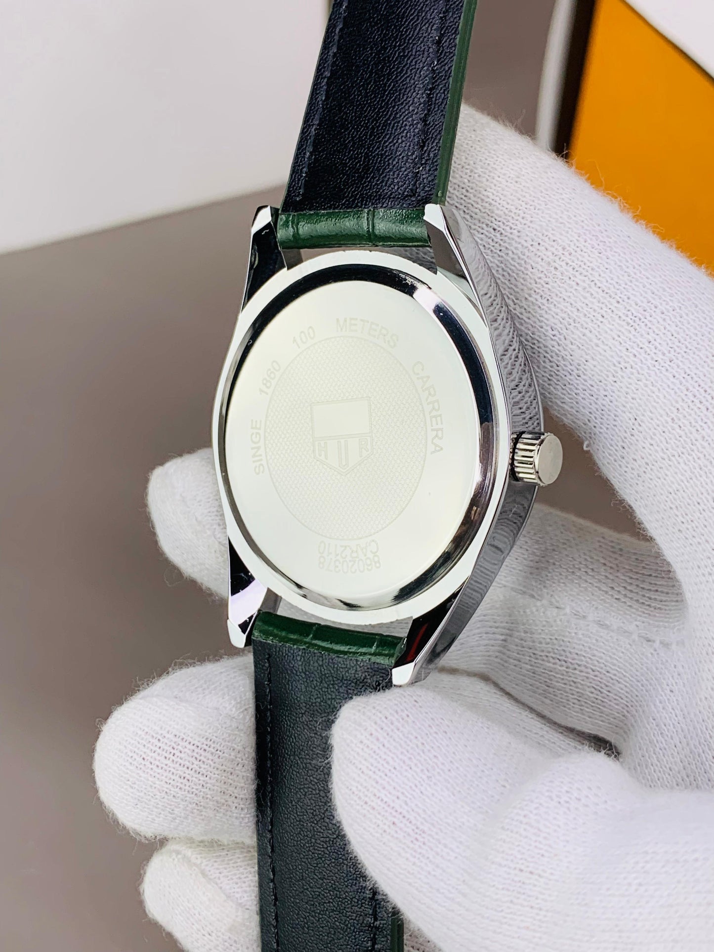 Full Brown Tag Model With Day & Date Adjustment | Quartz