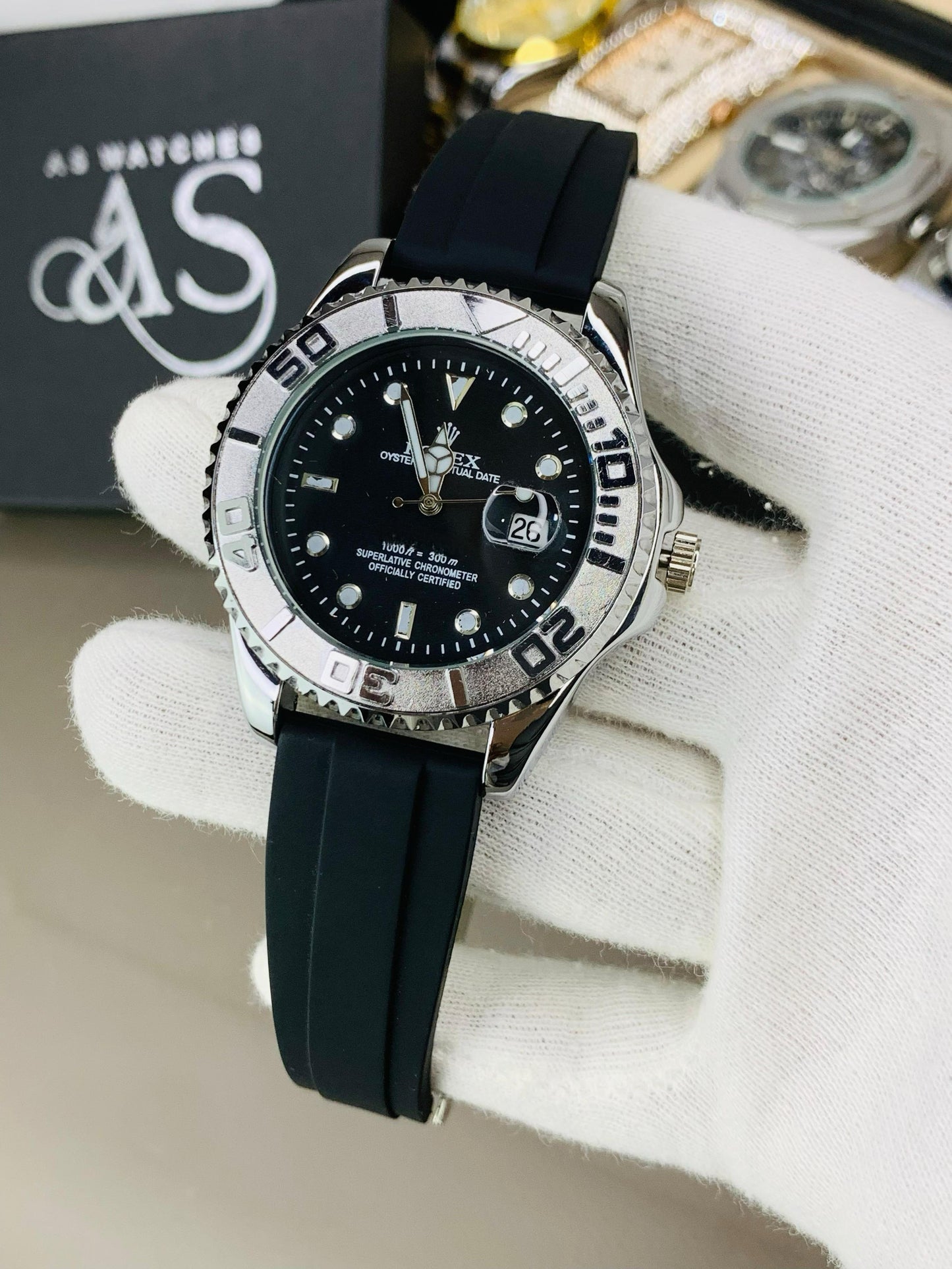 Most Demanding article | Silver black