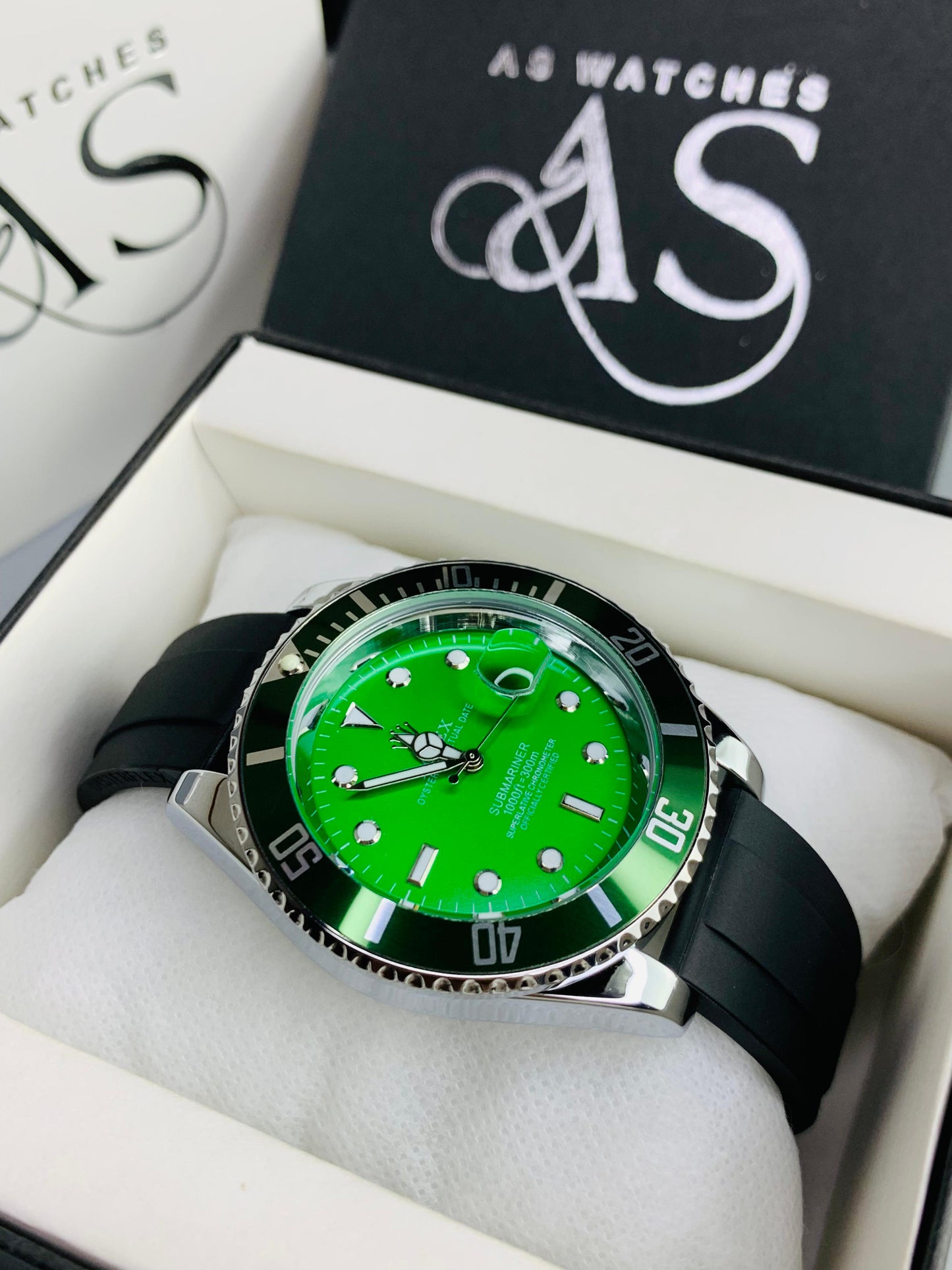 Most Demanding With Date Adjust | Green Dial