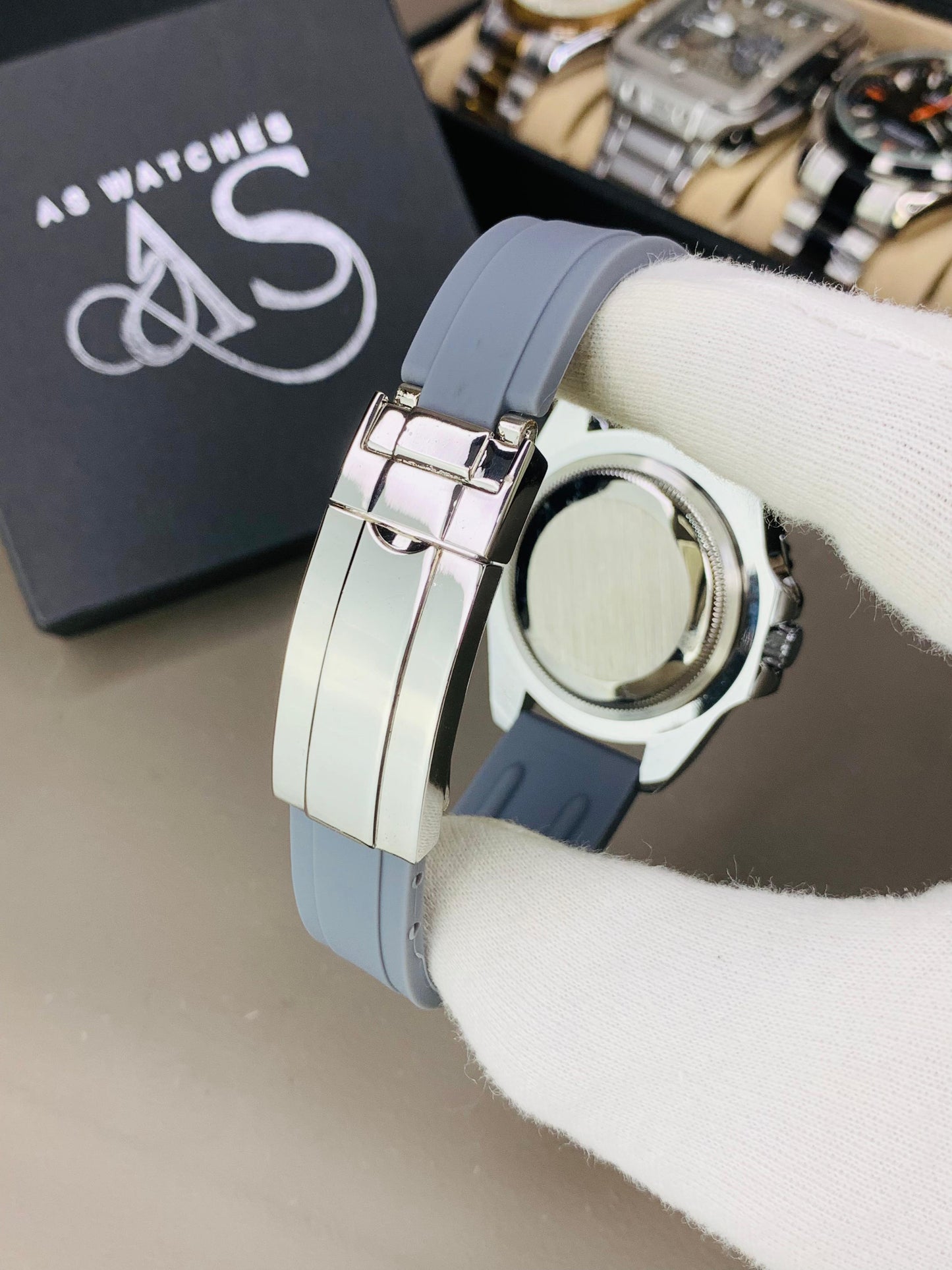 High Quality Straps Watch With Date Adjust | Grey