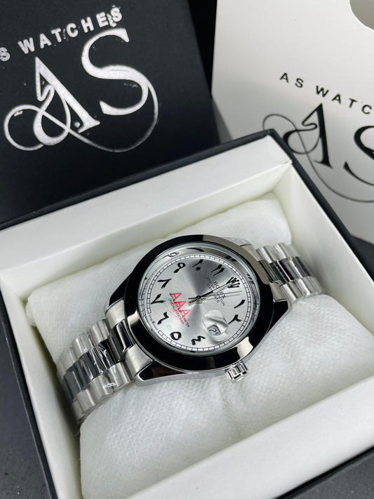 New Arabic Dial (SIlver Black)
