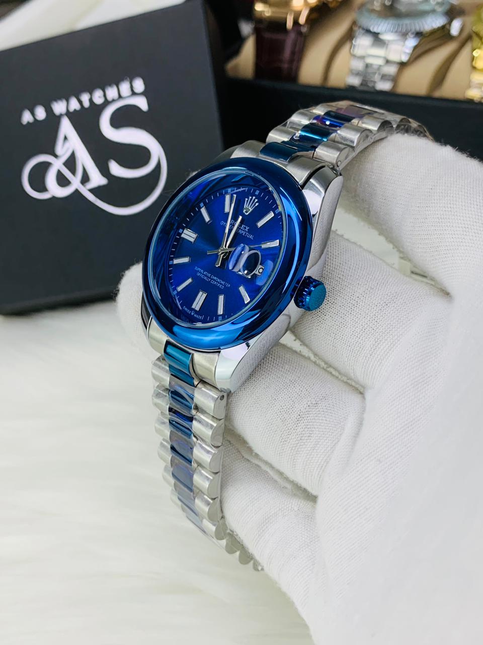 Oyster Ring Case Blue Kit (Blue)