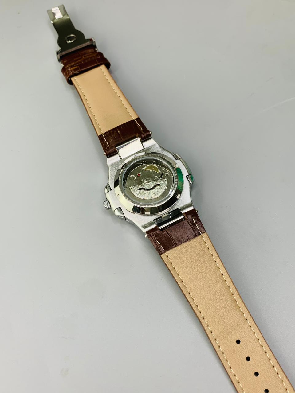 PP Leather Strap (Brown Black)