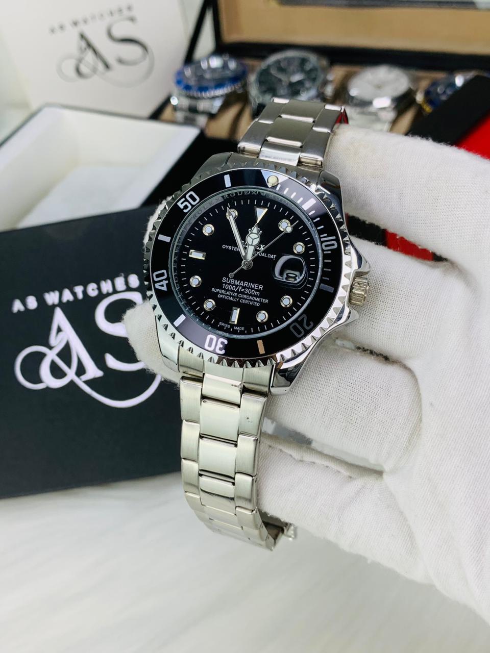 New Branded Sub Silver black