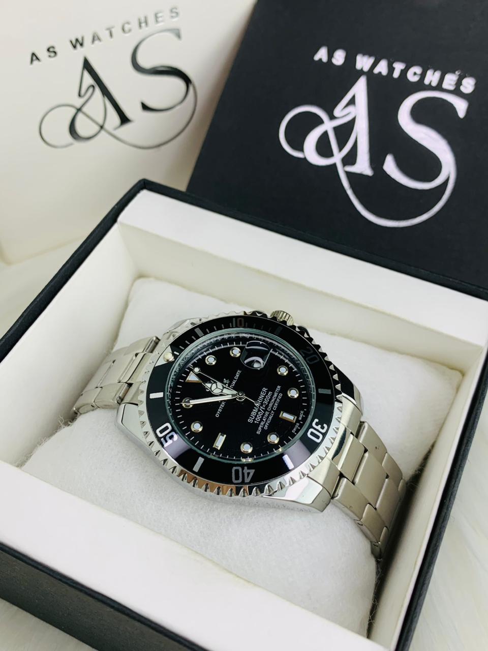 New Branded Sub Silver black