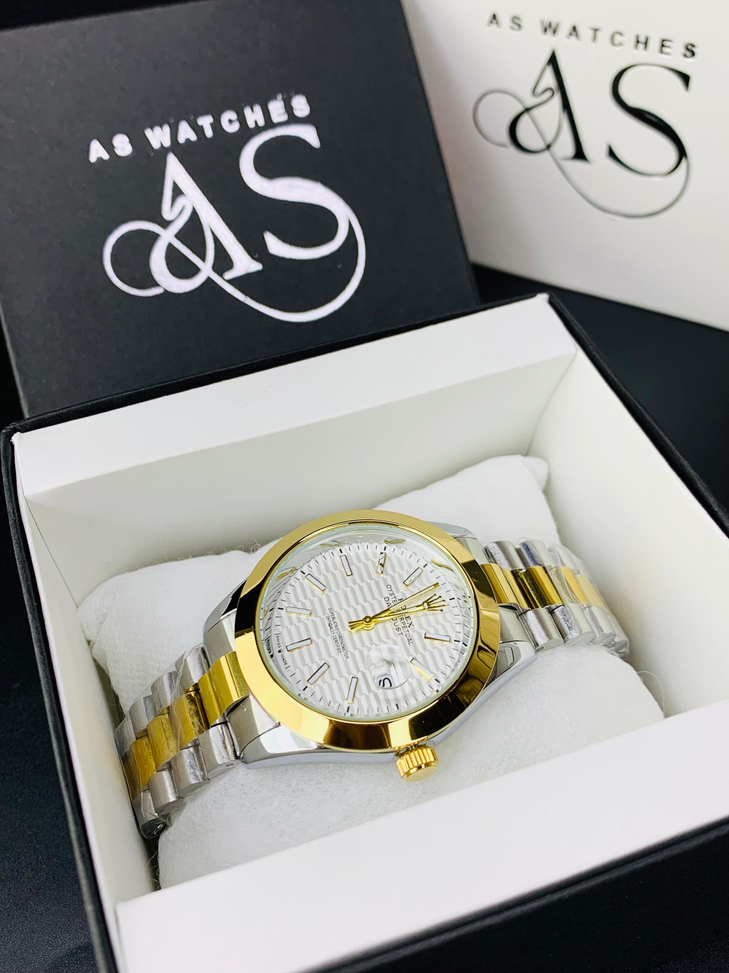 New Branded Milgause Model Watch ( white )